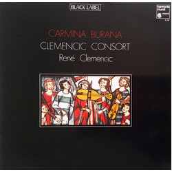 Clemencic Consort / René Clemencic Carmina Burana Vinyl LP USED