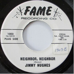 Jimmy Hughes Neighbor, Neighbor USED VINYL 7INCH 45 RPM PROMO