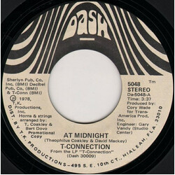T-Connection At Midnight USED VINYL 7INCH 45 RPM PROMO
