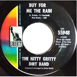 Nitty Gritty Dirt Band Buy For Me The Rain / Candy Man USED VINYL 7INCH 45 RPM SINGLE