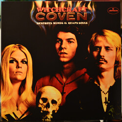 Coven (3) Witchcraft Destroys Minds & Reaps Souls Vinyl LP USED