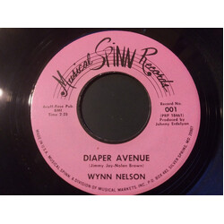 Wynn Nelson Diaper Avenue / Last Goodbye USED VINYL 7INCH 45 RPM SINGLE