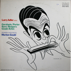 Larry Adler / Morton Gould Larry Adler Plays Gershwin/Porter/Kern/Rodgers/Gould/Arlen Vinyl LP USED