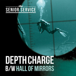 The Senior Service Depth Charge b/w Hall Of Mirrors USED VINYL 7INCH 45 RPM SINGLE