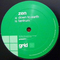 Zen Down To Earth / Tantrum USED VINYL 12INCH
