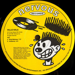 Willie Ninja Hot USED VINYL 12INCH 33 S RPM