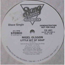Nigel Olsson Little Bit Of Soap Vinyl 12" USED