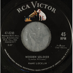 Hank Locklin Wooden Soldier USED VINYL 7INCH 45 RPM