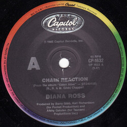 Diana Ross Chain Reaction USED VINYL 7INCH 45 RPM SINGLE