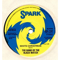 The Band Of The Black Watch White Christmas USED VINYL 7INCH