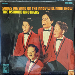 The Osmonds Songs We Sang On The Andy Williams Show Vinyl LP USED