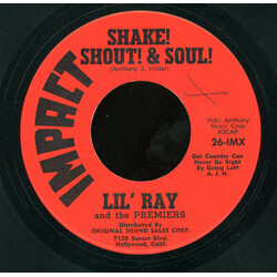 Little Ray (2) / The Premiers Shake! Shout! & Soul! USED VINYL 7INCH 45 RPM SINGLE