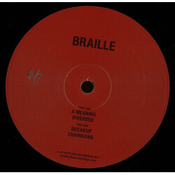 Braille (5) A Meaning EP USED VINYL 12INCH 33 S RPM EP