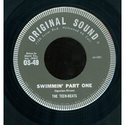The Teen Beats Swimmin' Part One / Swimmin' Part Two USED VINYL 7INCH 45 RPM SINGLE