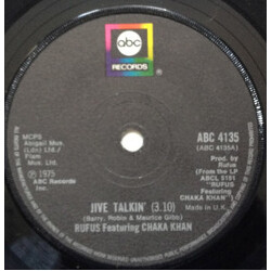Rufus & Chaka Khan Jive Talkin' USED VINYL 7INCH 45 RPM