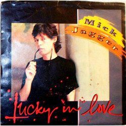 Mick Jagger Lucky In Love USED VINYL 7INCH 45 RPM SINGLE PROMO STYRENE