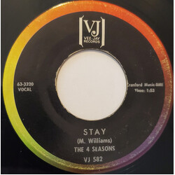 The Four Seasons Stay USED VINYL 7INCH 45 RPM SINGLE
