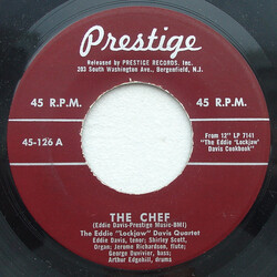 Eddie Lockjaw Davis Quartet The Chef / Three Deuces USED VINYL 7INCH 45 RPM