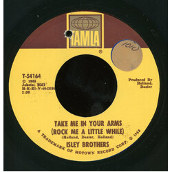 The Isley Brothers Take Me In Your Arms (Rock Me A Little While) Vinyl 7" USED
