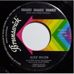 Jackie Wilson Shake! Shake! Shake! / He's A Fool USED VINYL 7INCH 45 RPM SINGLE