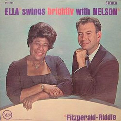 Ella Fitzgerald / Nelson Riddle Ella Swings Brightly With Nelson Vinyl LP USED