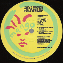 Ruddy Thomas People Make The World Go Around USED VINYL 12INCH PROMO