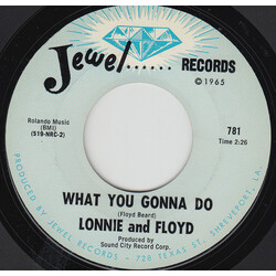 Lonnie And Floyd What You Gonna Do USED VINYL 7INCH 45 RPM