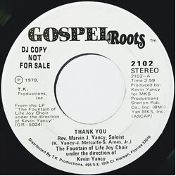 Marvin Yancy Thank You USED VINYL 7INCH 45 RPM SINGLE PROMO STEREO
