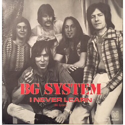 The B-G System I Never Learn / Say Good Bye USED VINYL 7INCH 45 RPM