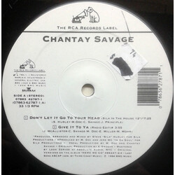 Chantay Savage Don't Let It Go To Your Head USED VINYL 12INCH