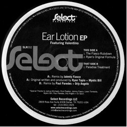 Ear Lotion EP USED VINYL 12INCH EP 33 S RPM