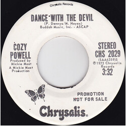 Cozy Powell Dance With The Devil USED VINYL 7INCH 45 RPM PROMO STEREO MONO