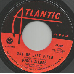 Percy Sledge Out Of Left Field / It Can't Be Stopped USED VINYL 7INCH 45 RPM SINGLE