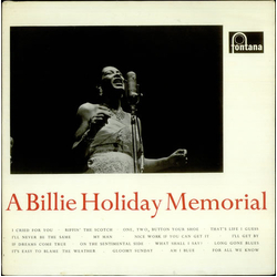 Billie Holiday A Billie Holiday Memorial Vinyl LP USED