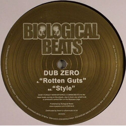 Dub Zero Style / Rotten Guts USED VINYL 12INCH 45 RPM