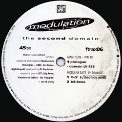 Modulation (2) The Second Domain USED VINYL 12INCH 45 RPM