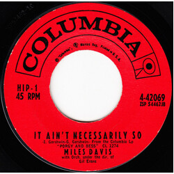 Miles Davis I Loves You, Porgy / It Ain't Necessarily So USED VINYL 7INCH 45 RPM SINGLE