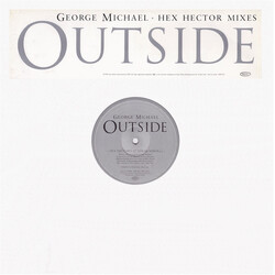 George Michael Outside (Hex Hector Mixes) USED VINYL 12INCH PROMO 45 RPM