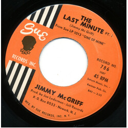 Jimmy McGriff The Last Minute USED VINYL 7INCH 45 RPM SINGLE