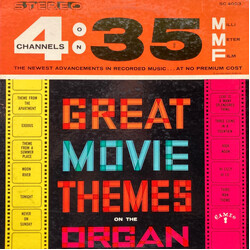 Bill Meeder Great Motion Picture Themes On The Organ (Great Movie Themes On The Organ) Vinyl LP USED