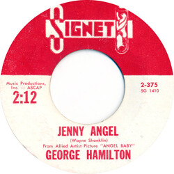 George Hamilton / Fernando Goya & Orchestra Jenny Angel USED VINYL 7INCH 45 RPM STYRENE