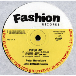 Peter Hunnigale Perfect Lady USED VINYL 12INCH 45 RPM