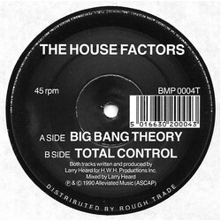 The Housefactors Big Bang Theory USED VINYL 12INCH