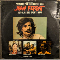 Jean Ferrat / Alain Goraguer Et Son Orchestre / Les Troubadours / Francis Lemarque Première Partie Du Spectacle Jean Ferrat, Au Palais Des Sports 1972