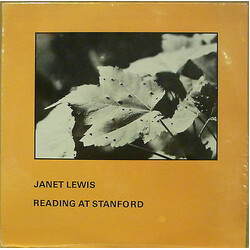 Janet Lewis (3) Reading At Stanford Vinyl LP USED