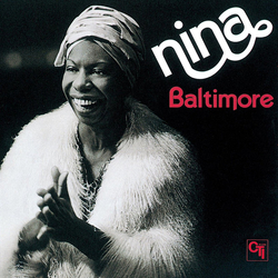 Nina Simone Baltimore Vinyl LP USED