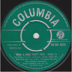 Russ Conway More & More Party Pops USED VINYL 7INCH 45 RPM SINGLE