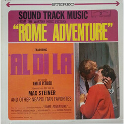Max Steiner / The Cafe Milano Orchestra Sound Track Music From The Warner Bros. Picture "Rome Adventure" And Other Neapolitan Favorites Vinyl LP USED