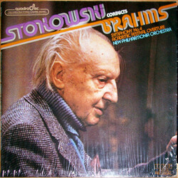 Johannes Brahms / Leopold Stokowski / New Philharmonia Orchestra Stokowski Conducts Brahms - Symphony No. 4 & Academic Festival Overture Vinyl LP USED