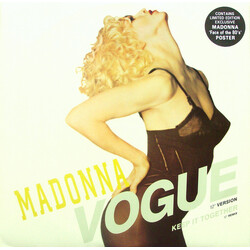 Madonna Vogue USED VINYL 12INCH 45 RPM SINGLE LIMITED EDITION